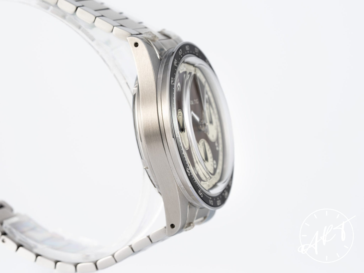 Baltic Tricompax Chrono Silver & Brown Dial SS Perpetuel Gallery Tropical 200 Pcs Ltd Watch BP