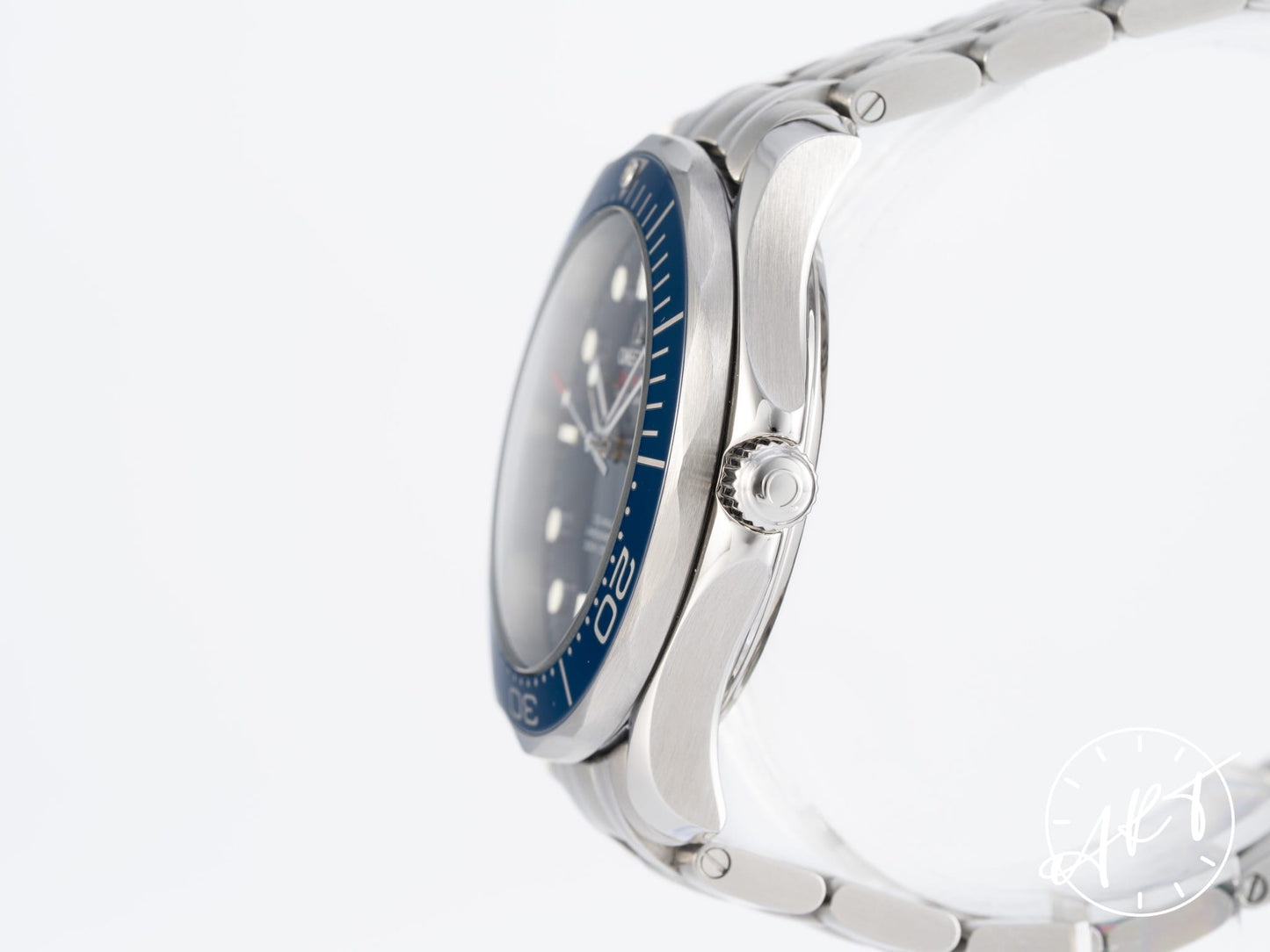 Omega Seamaster Diver 300M Co-Axial Blue Dial Stainless Steel Automatic Watch