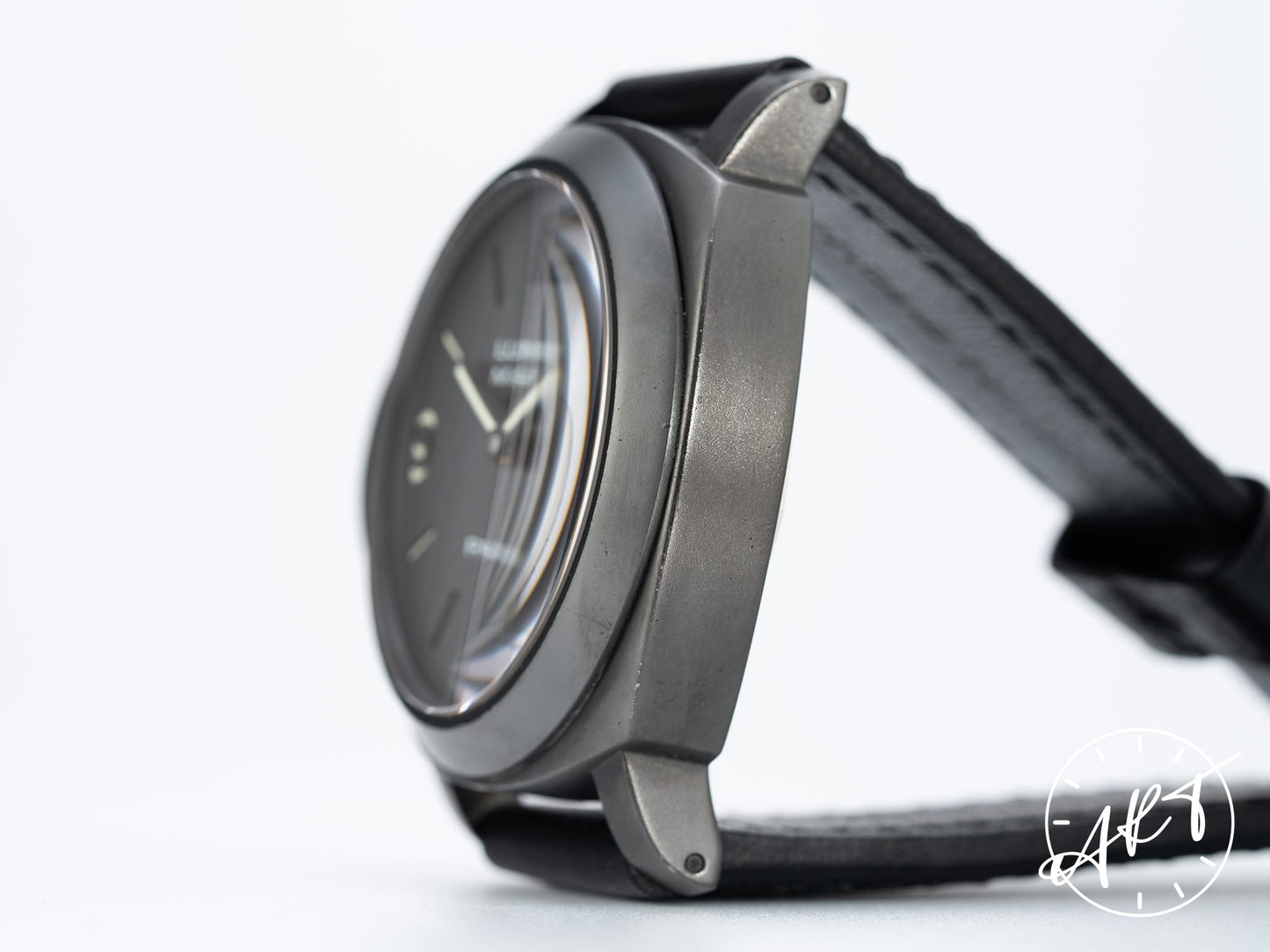 Panerai PAM 26 Luminor Marina Left Handed Black PVD SS SE Watch PAM00026 BP