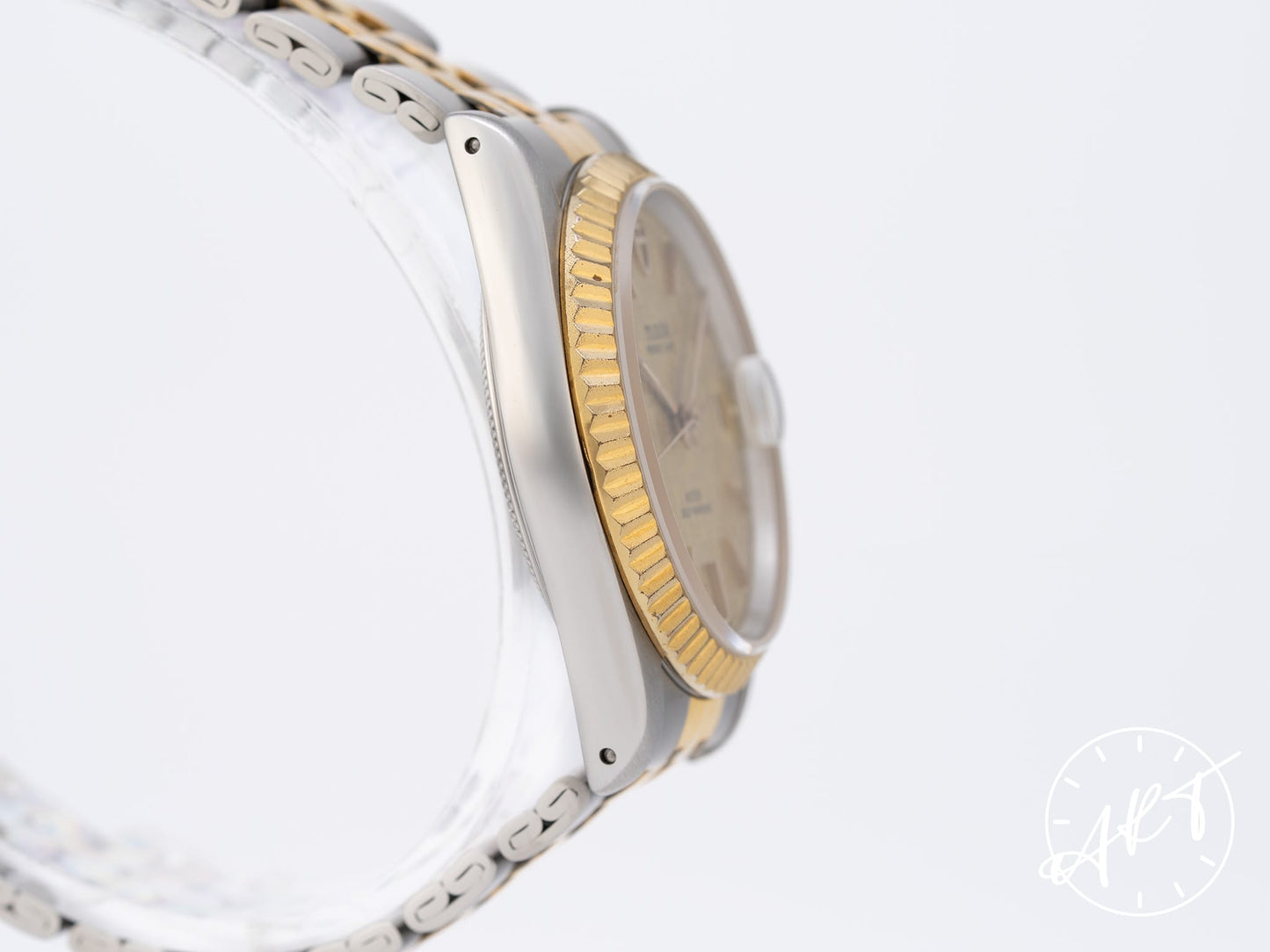 Tudor Prince Date Gold Dial 18K Gold & Stainless Steel Automatic Watch 74033