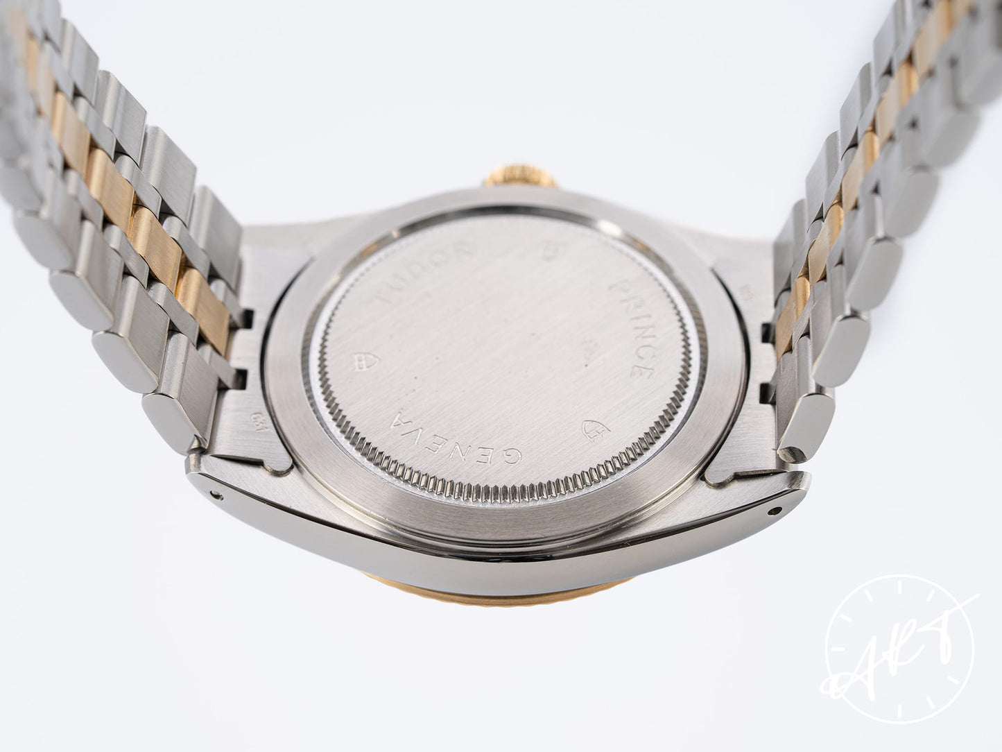 Tudor Prince Day-Date Gold Dial 18K Gold & SS Auto Watch 76213