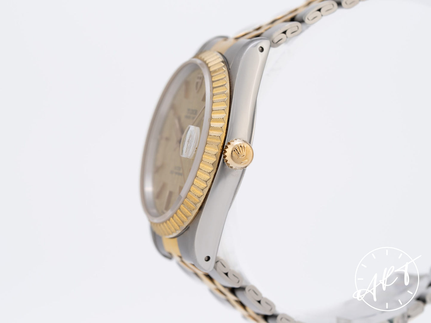 Tudor Prince Date Gold Dial 18K Gold & Stainless Steel Automatic Watch 74033
