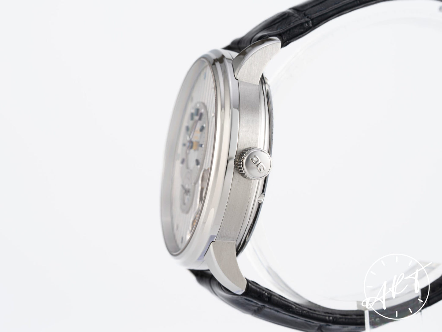 Glashütte Original PanoMaticInverse Big Date Silver Dial SS Auto Watch w/ B&P