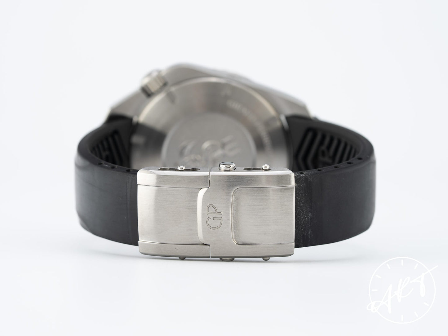Girard-Perregaux Sea Hawk Pro II 1000M Black Dial SS Auto Diver Watch 49950 BP