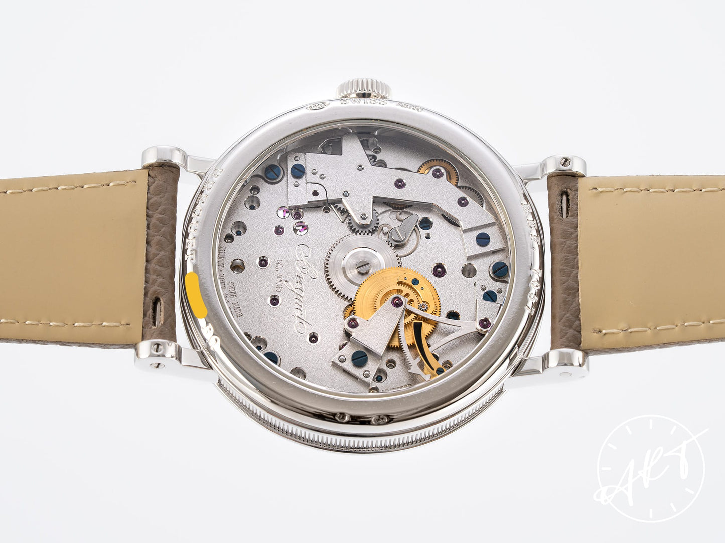 Breguet Tradition Power Reserve Silver Dial 18K WG Manual Watch 7057BB w/ B&P