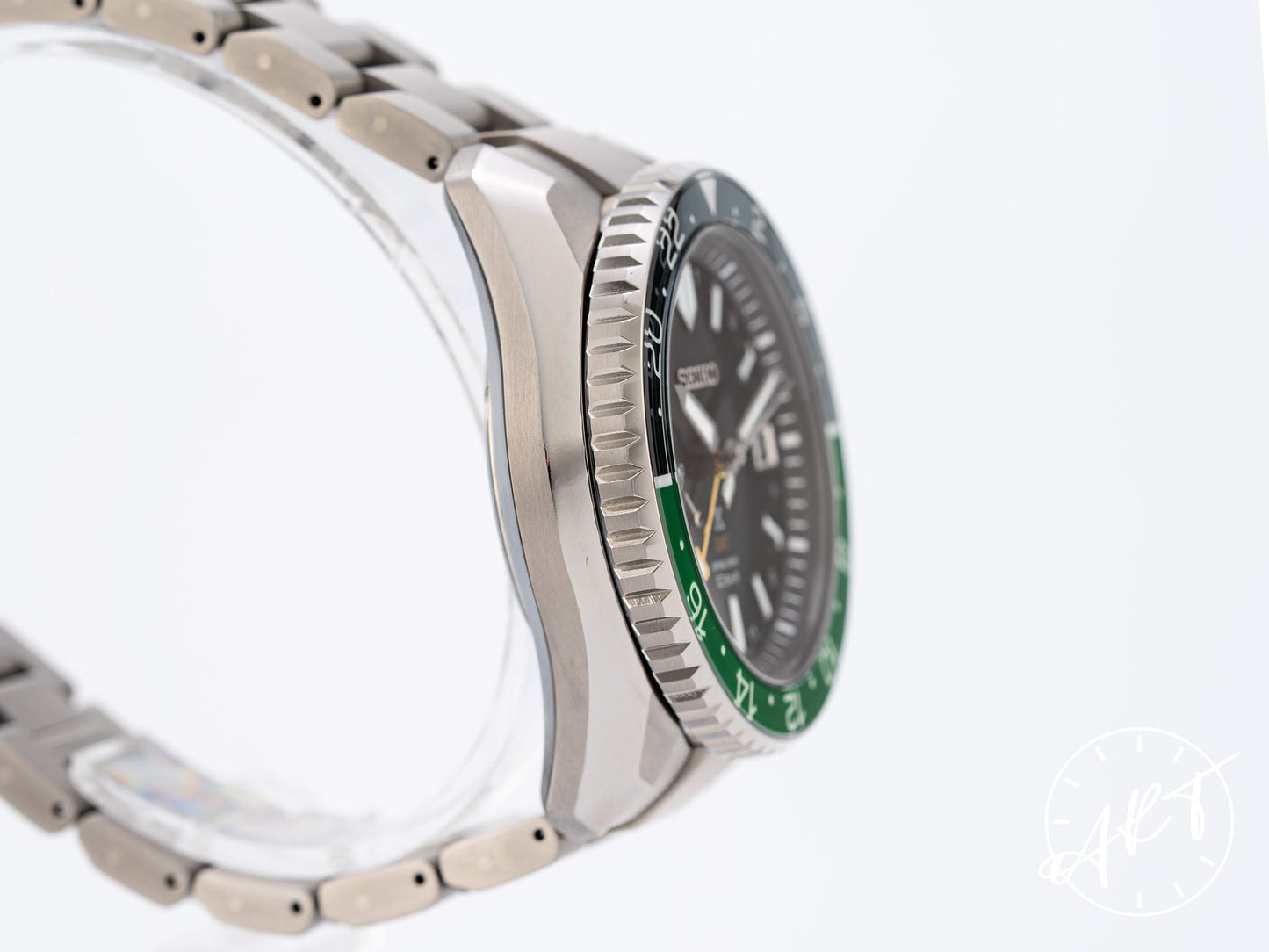 Seiko Prospex LX GMT Titanium Spring Drive US SE Diver Watch SNR053 BP