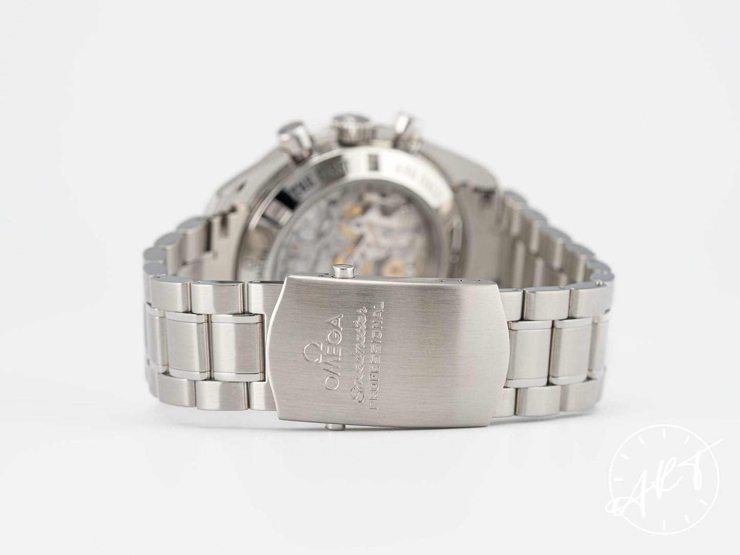 Omega Speedmaster Professional Moonphase Black Dial SS Watch 3576.50.00 BP
