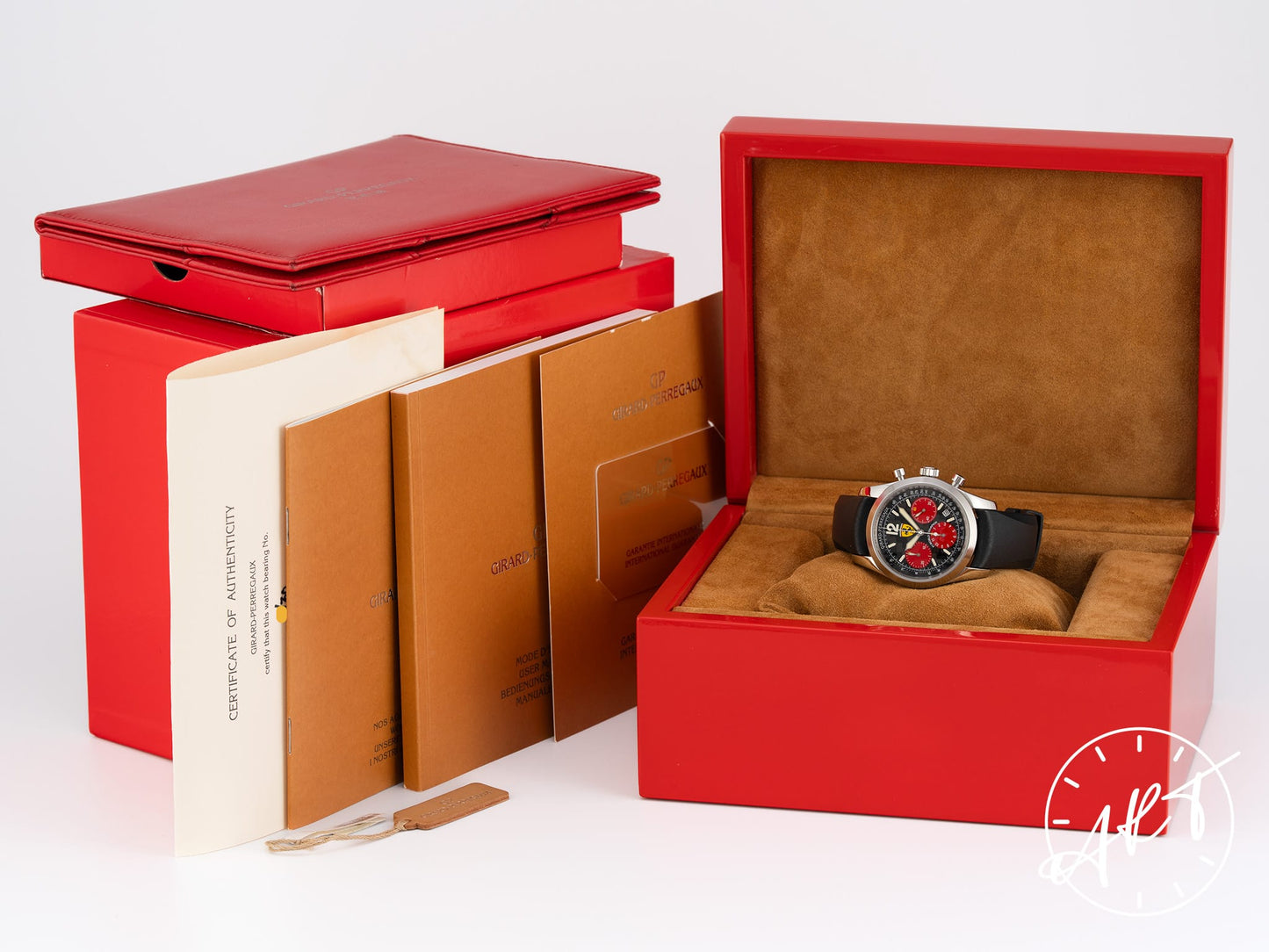 Girard-Perregaux Ferrari Carbon Fiber Dial F1 World Champion 30 Pcs Ltd Watch 49560 BP