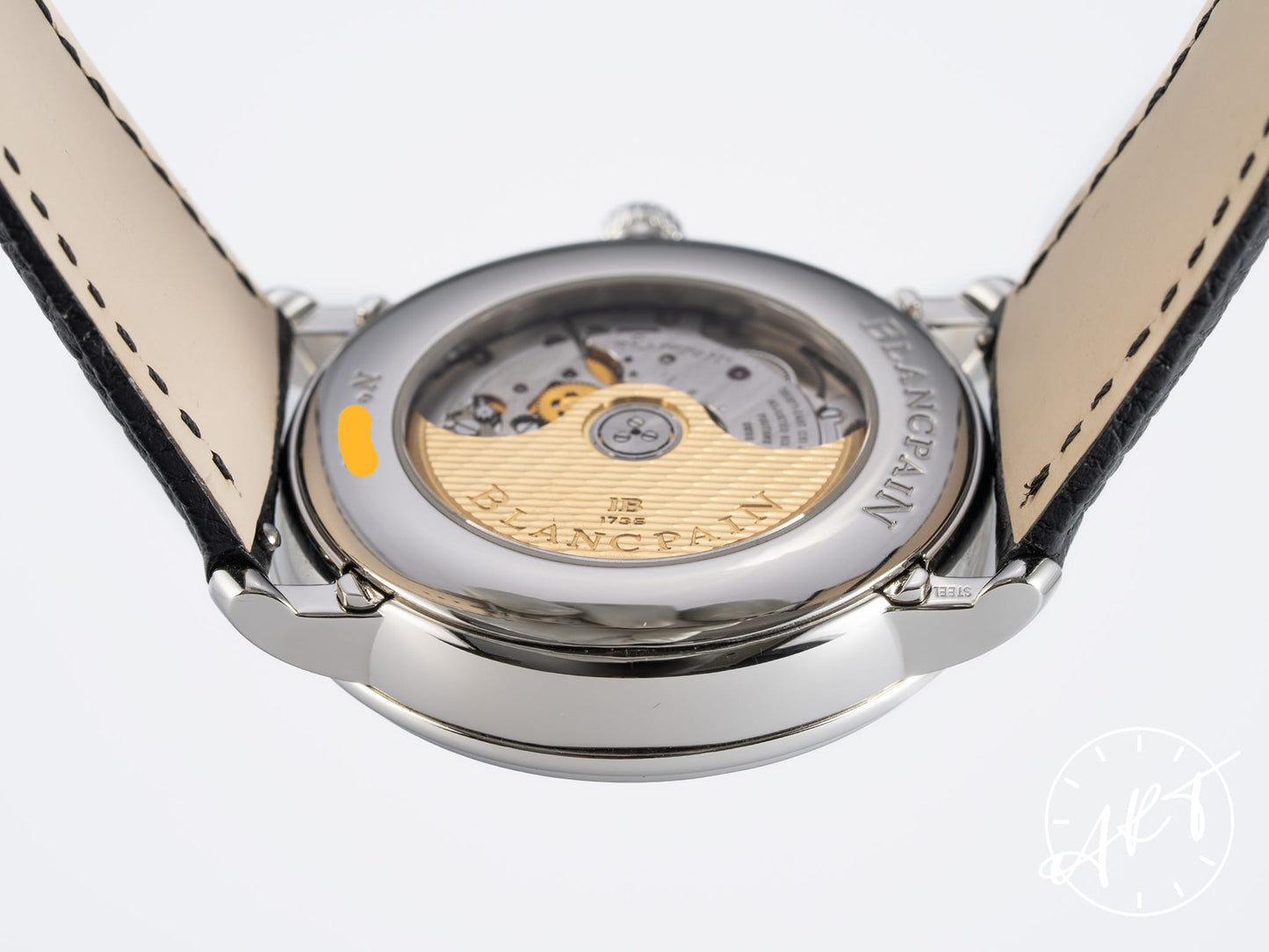 Blancpain Villeret Quantieme Complete Calendar Moonphase Gray Dial SS Watch BP