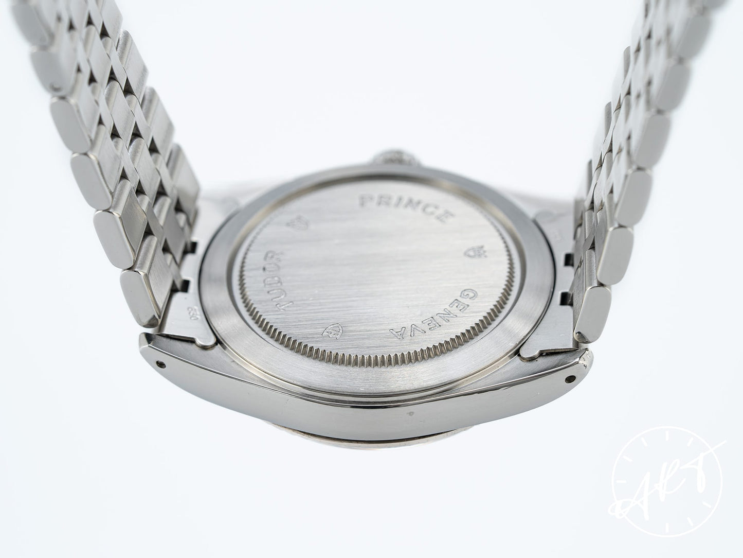 Tudor Prince Day-Date Silver Linen Dial SS Auto Watch 76214