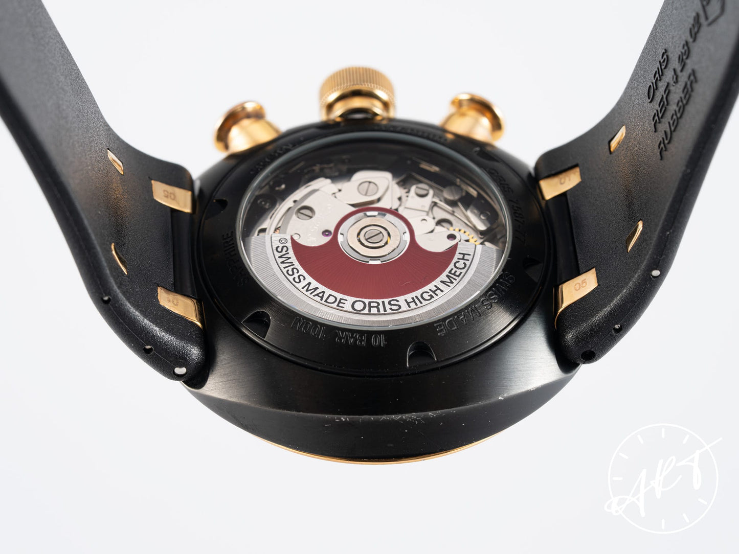 Baltic Tricompax Chrono Silver & Brown Dial SS Perpetuel Gallery Tropical 200 Pcs Ltd Watch BP