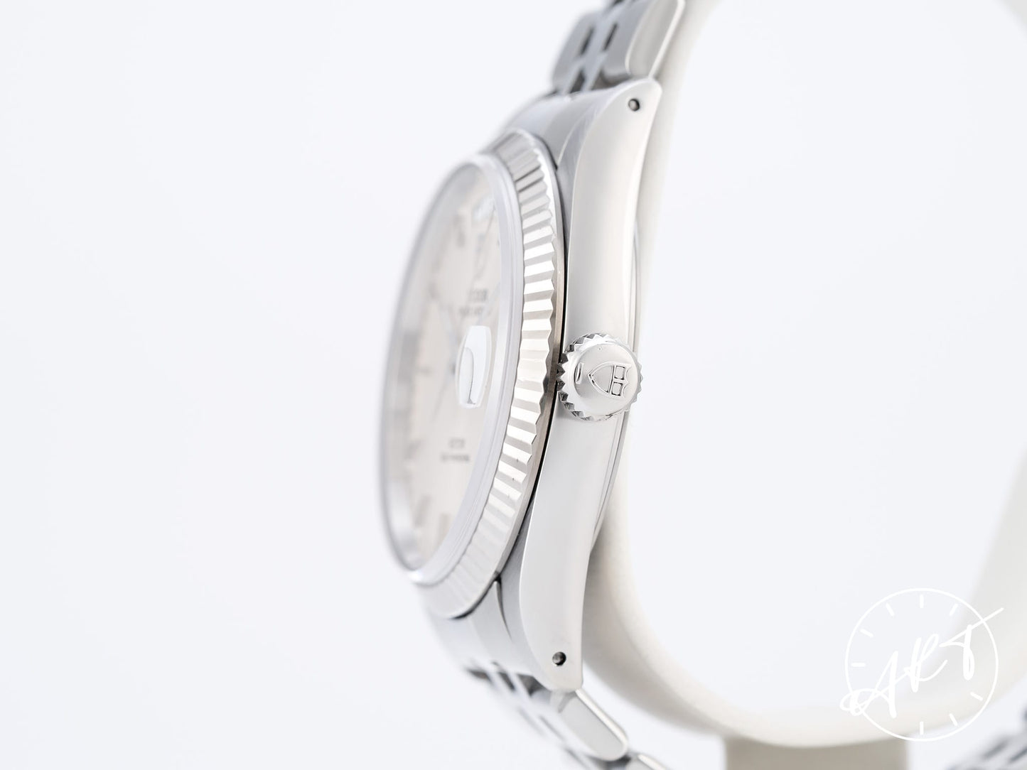 Tudor Prince Day-Date Silver Dial Stainless Steel Automatic Watch 76214
