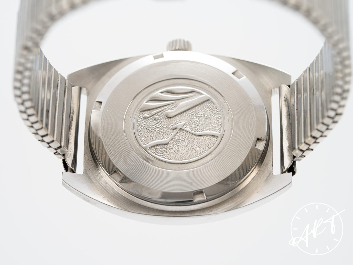 Vintage Seagull Chinese Railroad Silver Dial Stainless Steel Manual Wind Watch