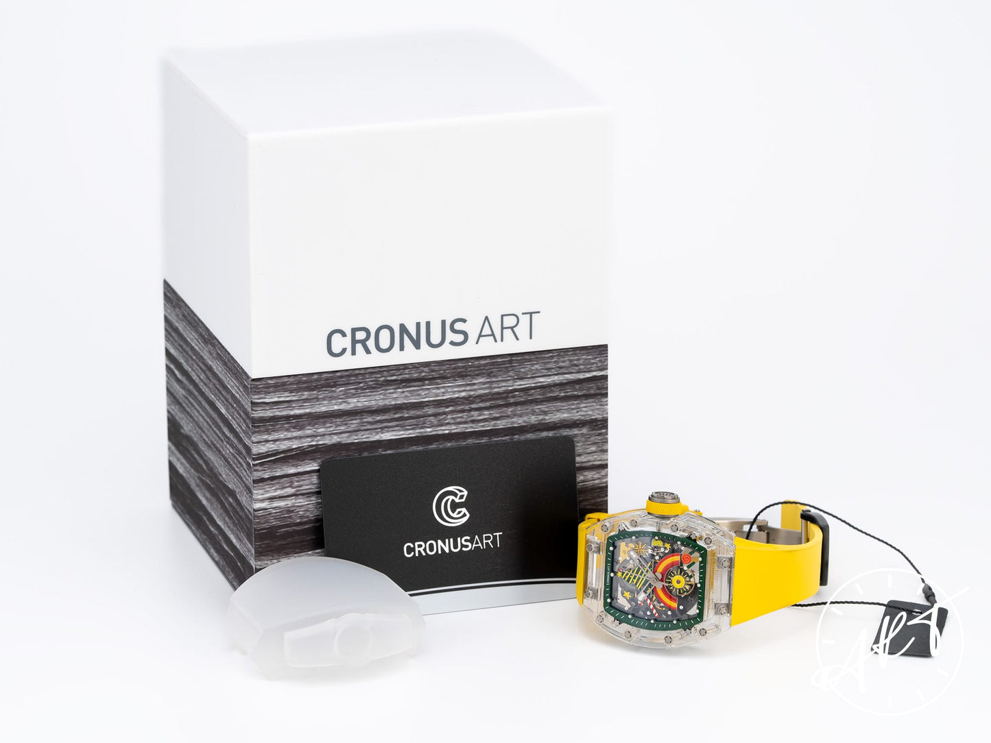 NEW Cronus Art Christmas Tree Skeleton Dial 150 Pcs Ltd Watch C28.CR.Y w/ B&P