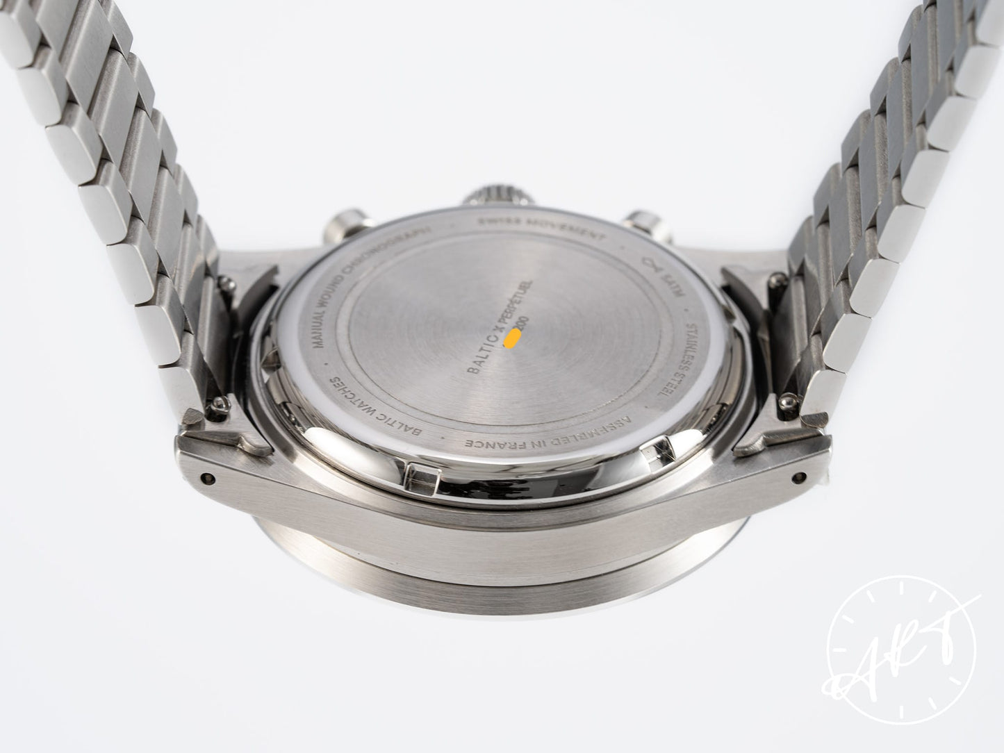 Baltic Tricompax Chrono Silver & Brown Dial SS Perpetuel Gallery Tropical 200 Pcs Ltd Watch BP