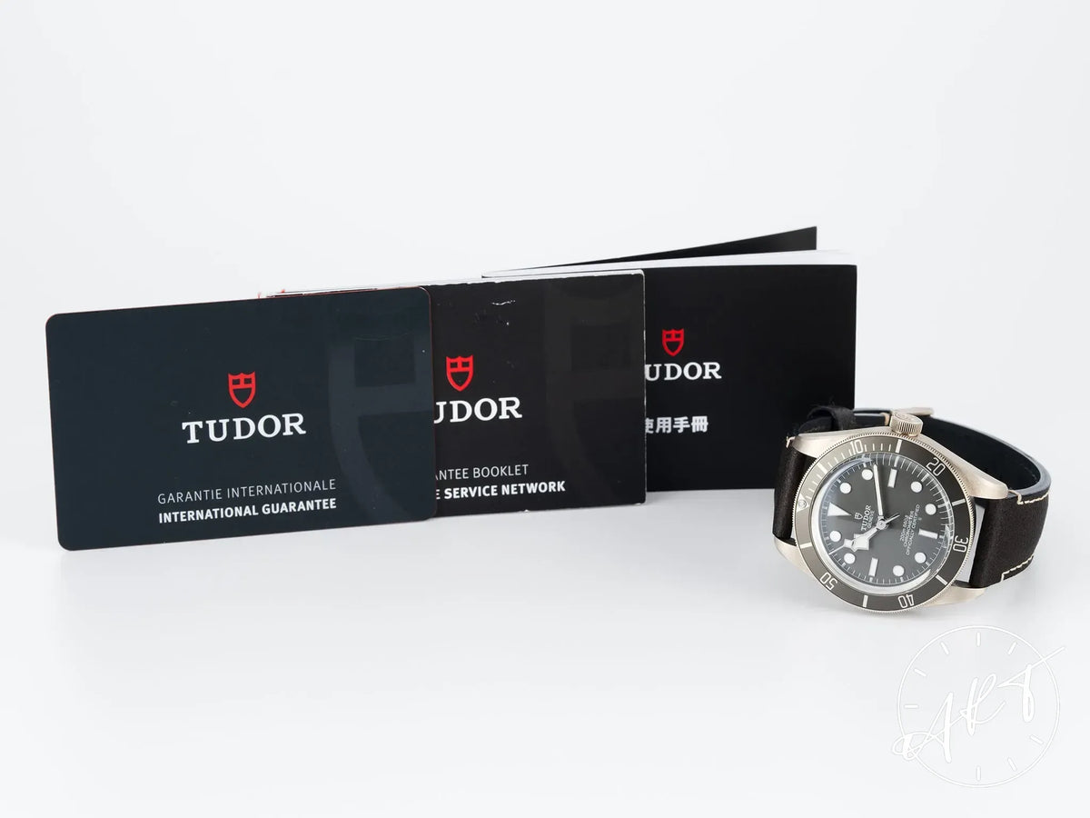 Tudor Black Bay Fifty-Eight 925 Grey Dial Sterling Silver Diver Watch 79010SG w/ Papers