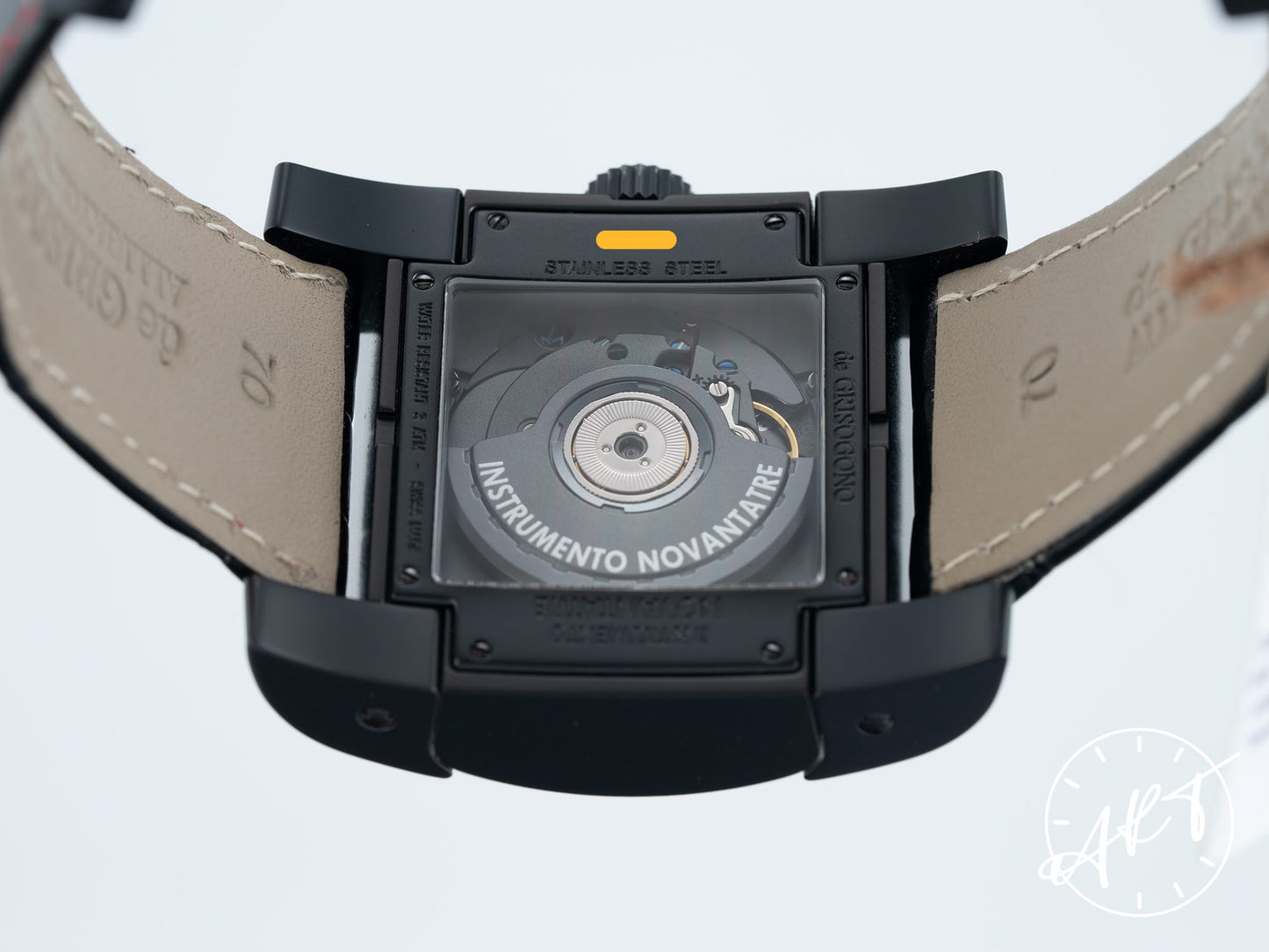 NEW de Grisogono Instrumento Novantatre N10 Annual Calendar Black Dial Watch B&P