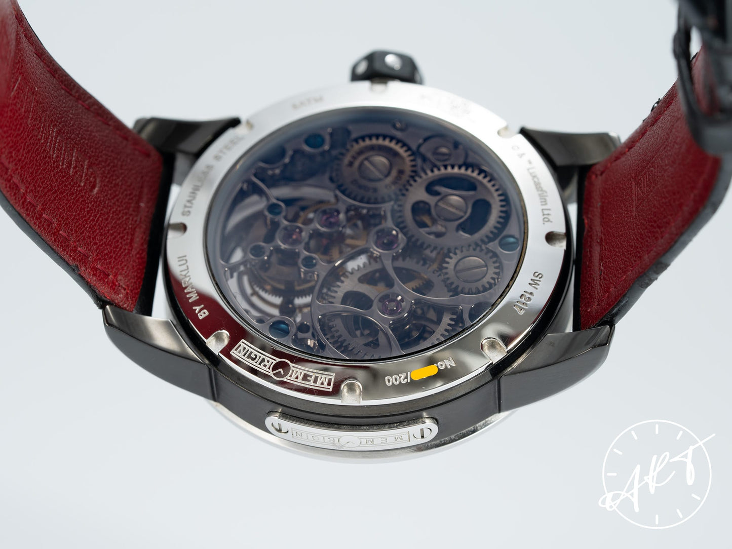 Memorigin Star Wars Series Captain Phasma Tourbillon Black PVD SS 200 Pcs Ltd Watch SW 1217 BP