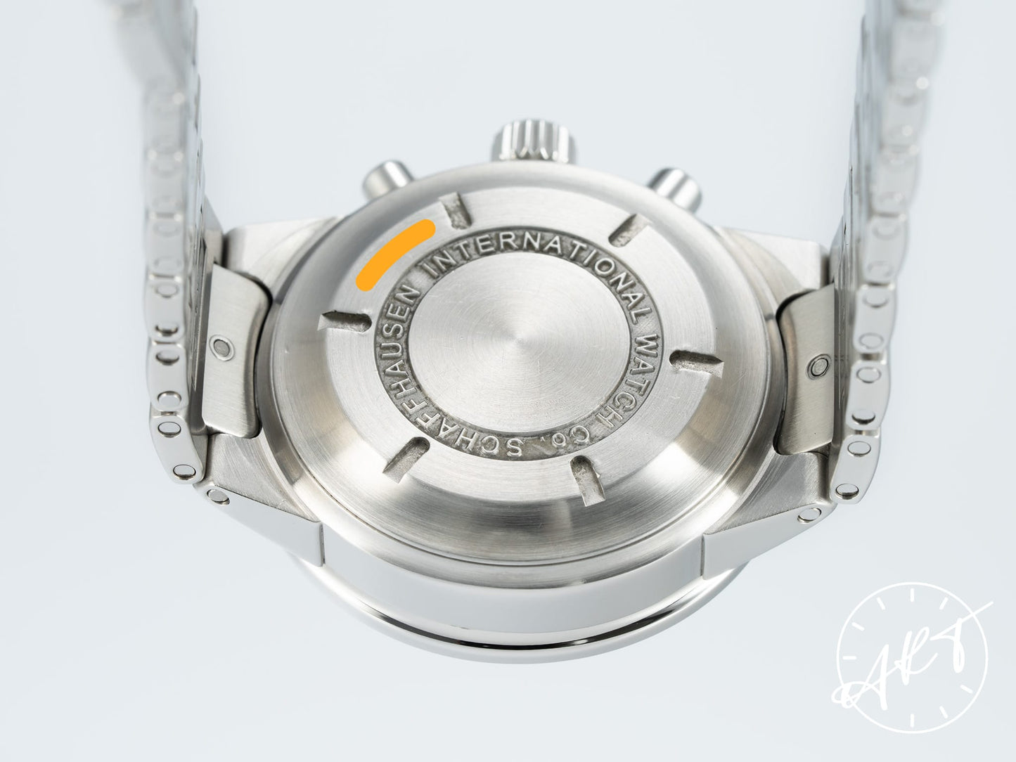 IWC GST Chronograph Day-Date Black Dial Stainless Steel Auto Watch IW370708