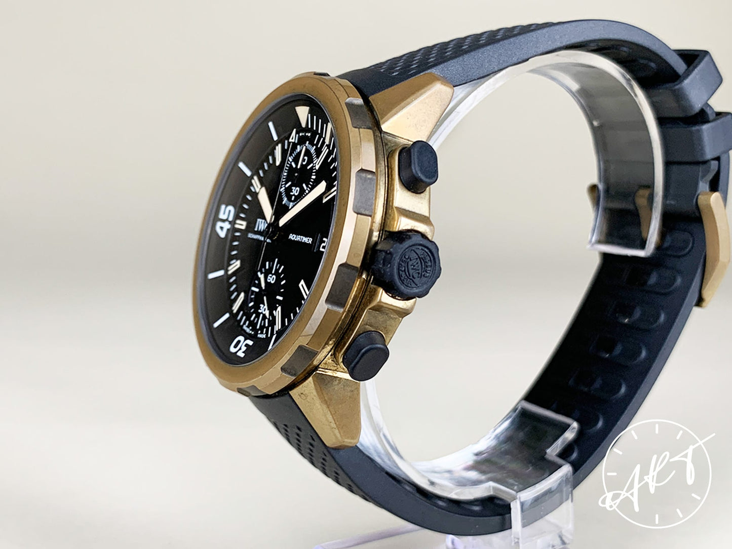 IWC Aquatimer Chrono Bronze Expedition Charles Darwin Watch IW379503 BP