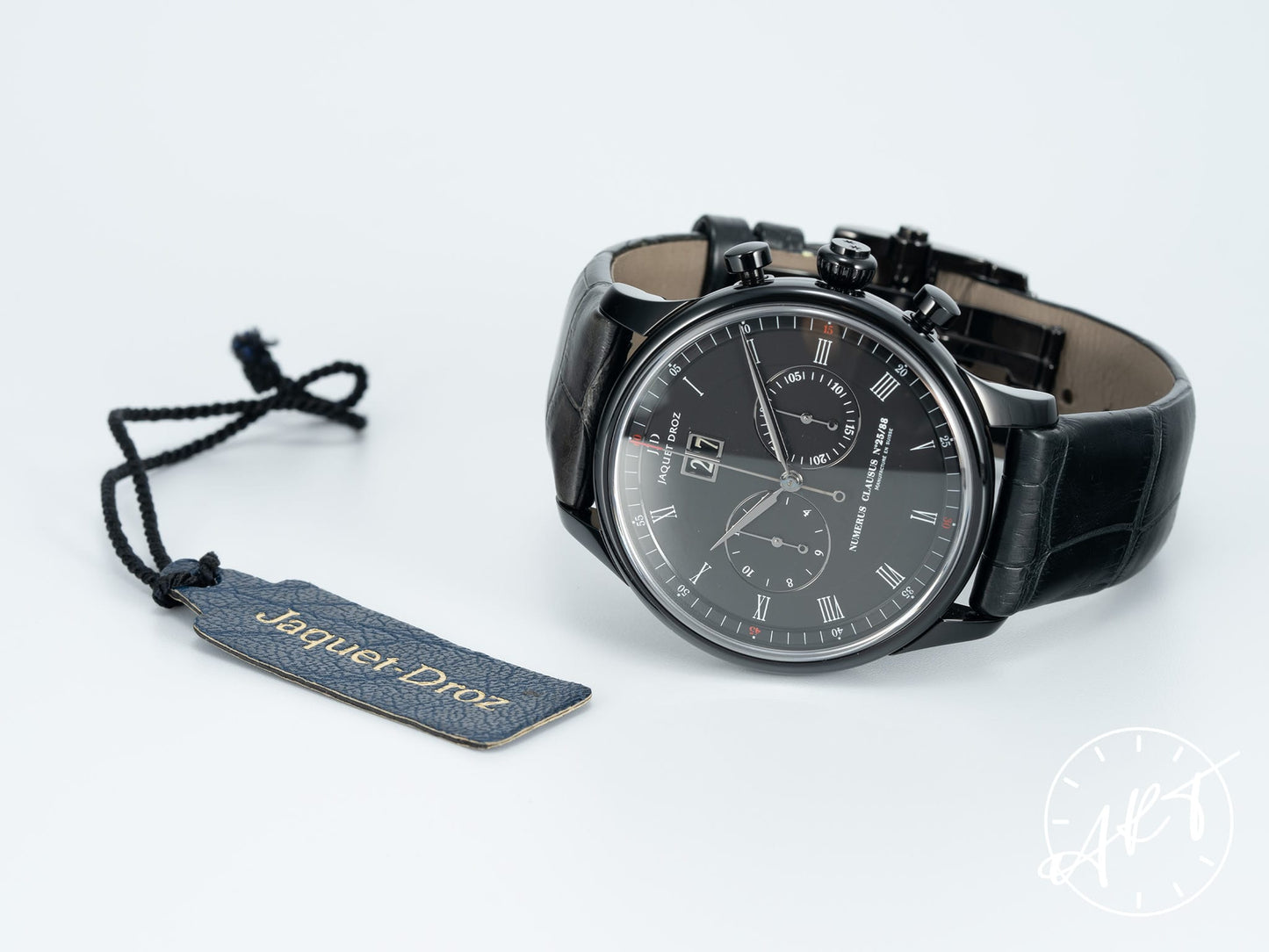 Jaquet Droz Astrale Chrono Big Date Black PVD SS 88 Pcs Ltd Watch J024038201