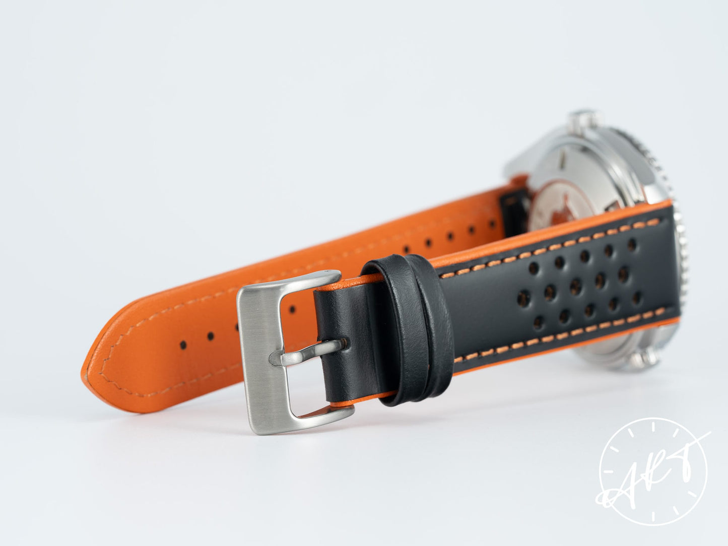 Omega Seamaster Planet Ocean 600M Orange Bezel Black Dial SS Diver Watch 2908.50.38 BP