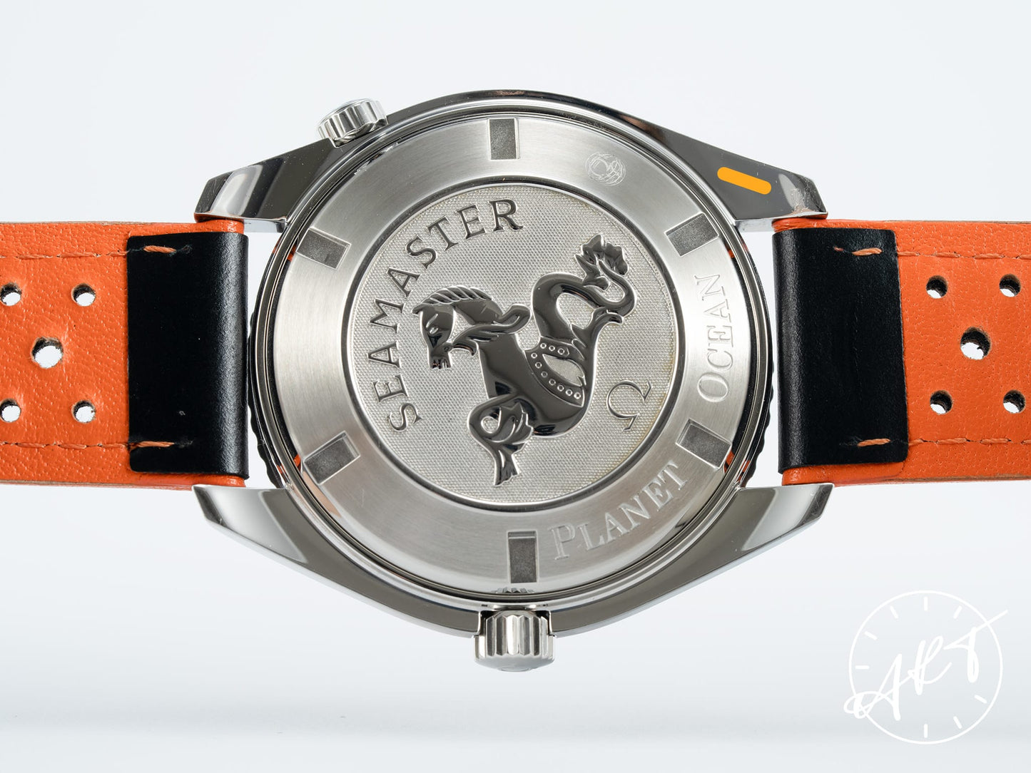 Omega Seamaster Planet Ocean 600M Orange Bezel Black Dial SS Diver Watch 2908.50.38 BP