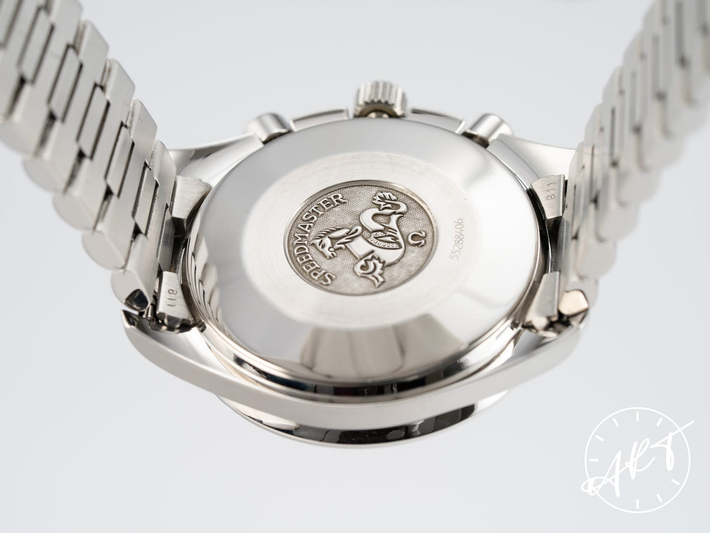 Omega Speedmaster Reduced Chronograph Black Dial SS Auto Pilot Watch 3510.50.00