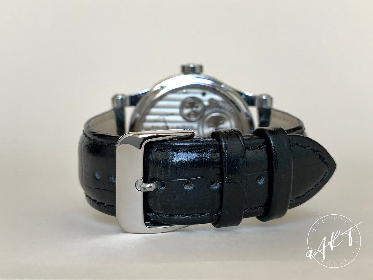 Ralph Lauren Sporting Classic Silver Dial SS Manual Watch RLR0220700 w/ B&P