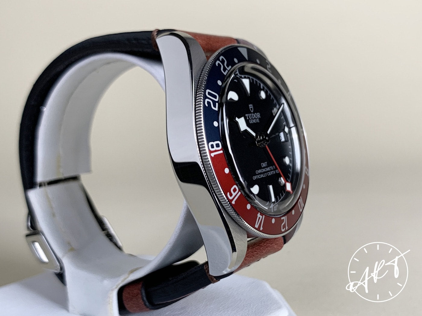 Tudor Black Bay GMT Blue & Red Bezel Black Dial SS Pepsi Diver Watch M79830RB BP