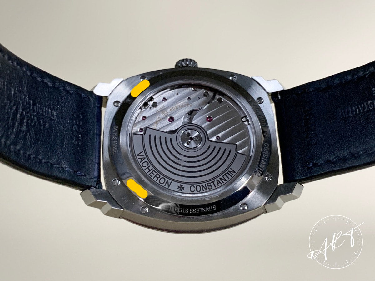 Vacheron Constantin Quai De L'lle Date Blue Dial SS Auto Watch 4500S w/ B&P