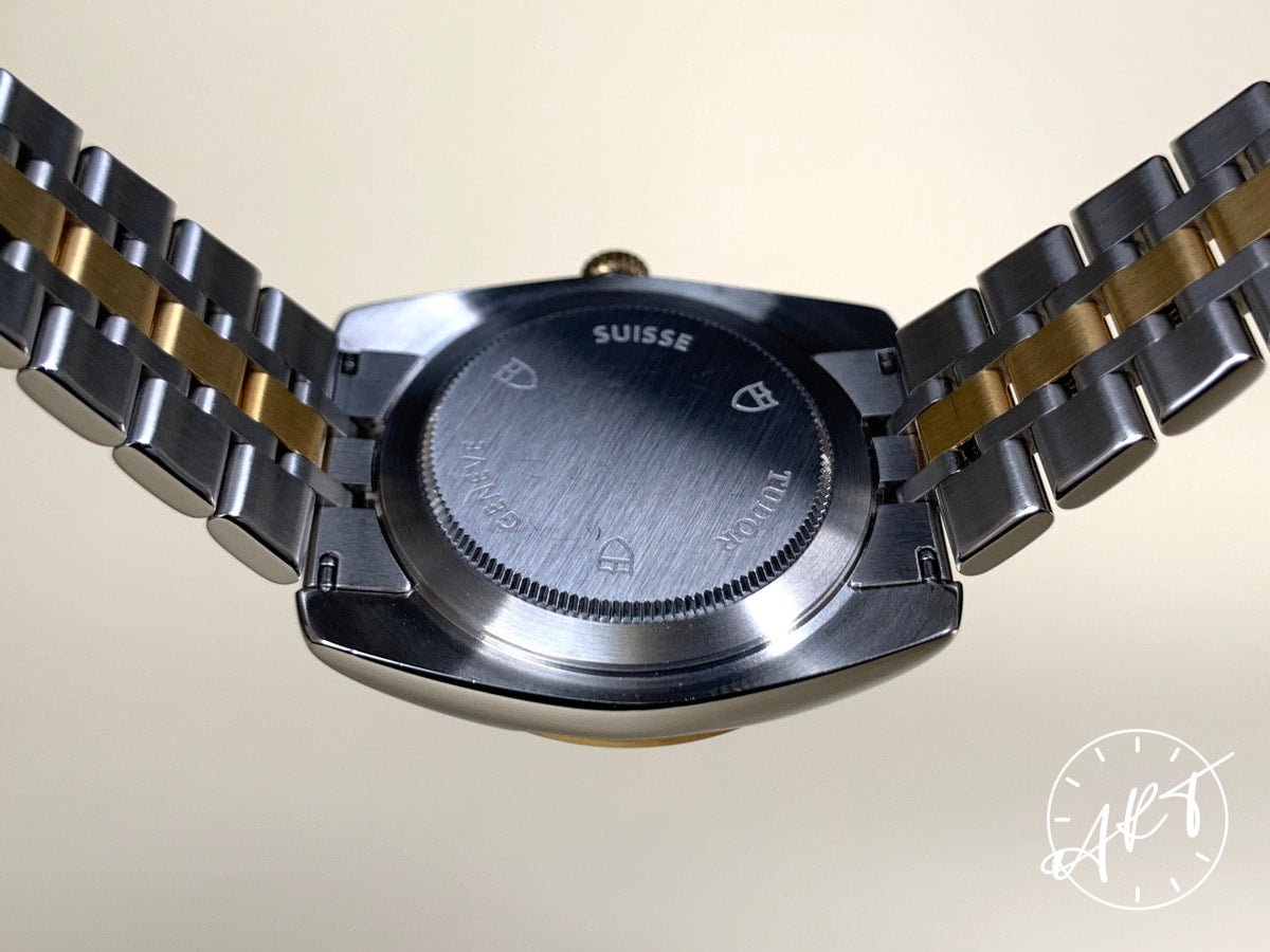 2020 Tudor Classic Date Black Dial Two-Tone 18K Gold & SS Auto Watch 21023 w/ BP