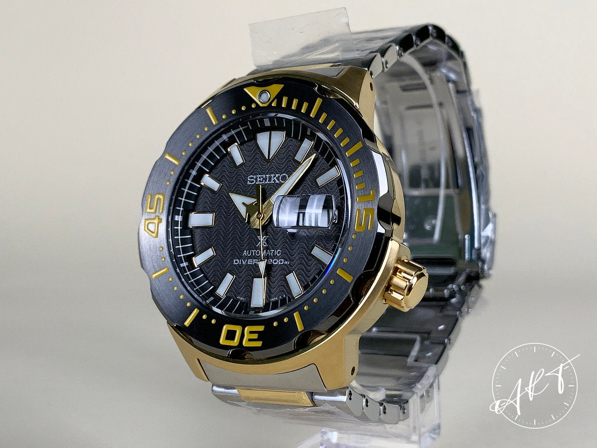 NEW Seiko Prospex Monster Zimbe 14 Black Dial Thailand Ltd Watch SRPF34K BP