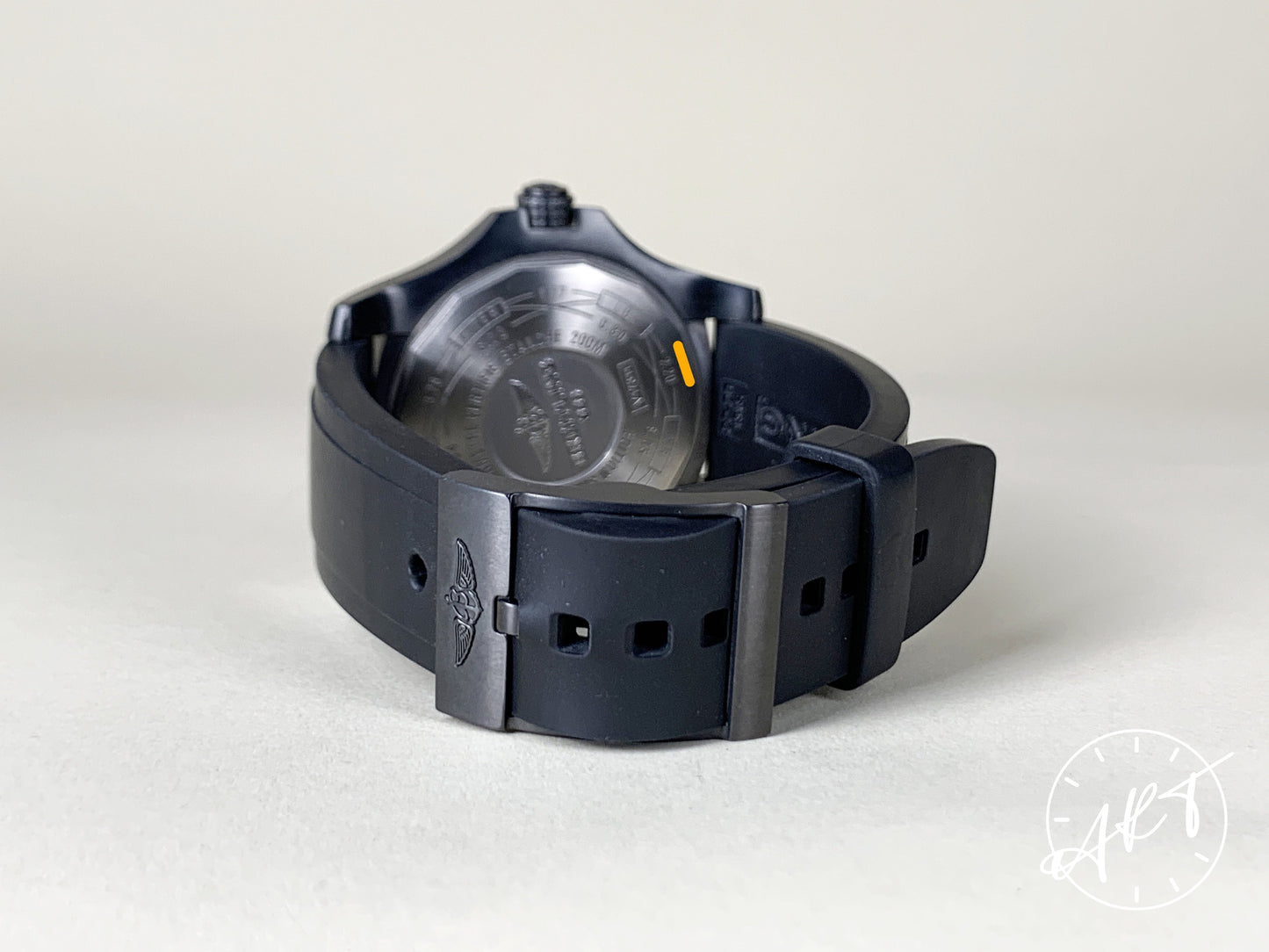 Breitling Avenger “Blackbird” Black DLC Titanium Auto Diver Watch V17311 BP