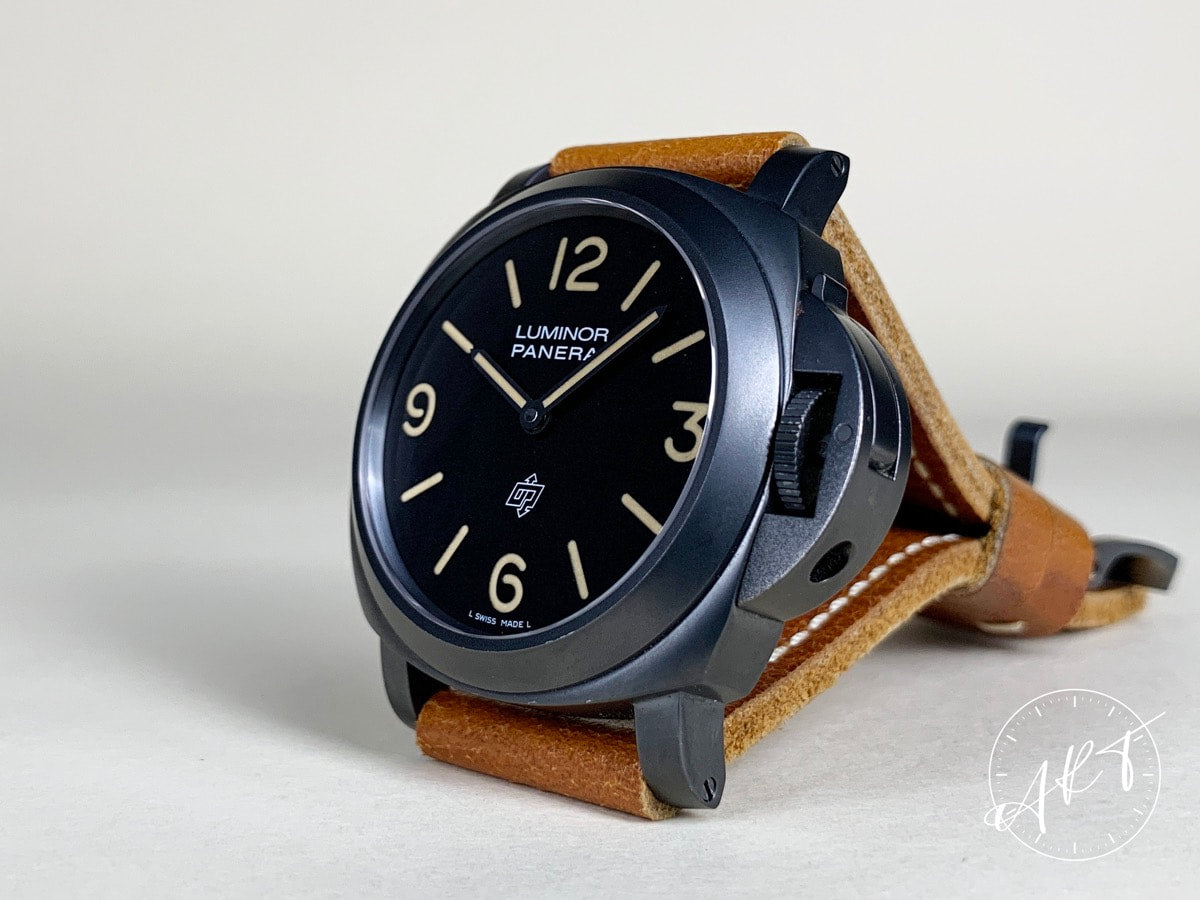 Panerai PAM 360 Luminor Base Logo “Paneristi” Black PVD Ltd Watch PAM00360 BP