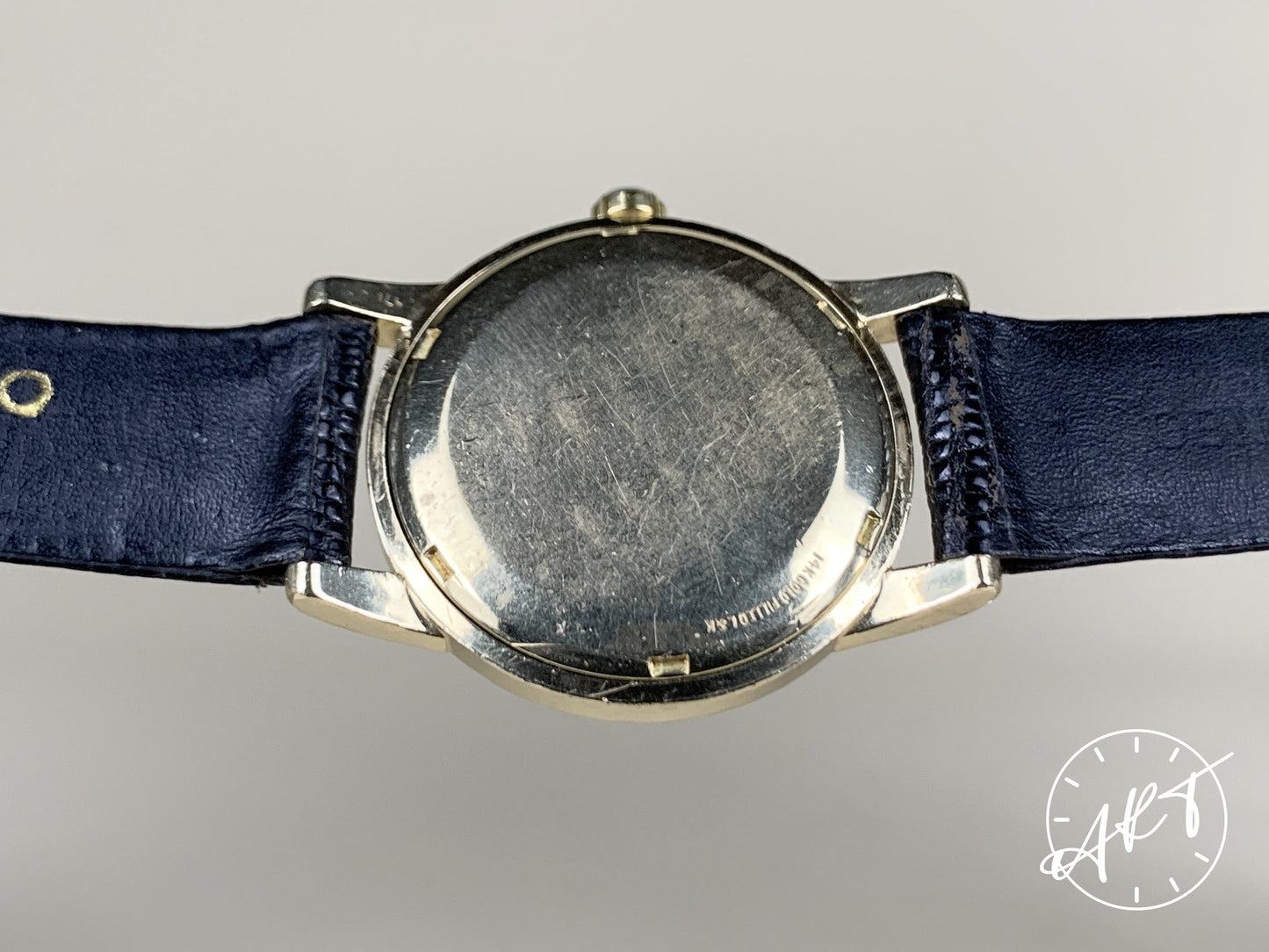 1954 Omega Seamaster "Bumper" Red Tropical Dial 14K Gold Filled Watch 6633