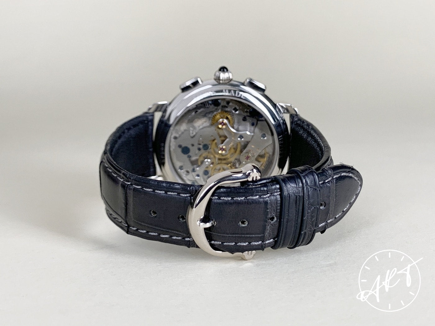 Maurice Lacroix Masterpiece ML Chrono Silver Dial Platinum 188 Pcs Ltd Watch BP