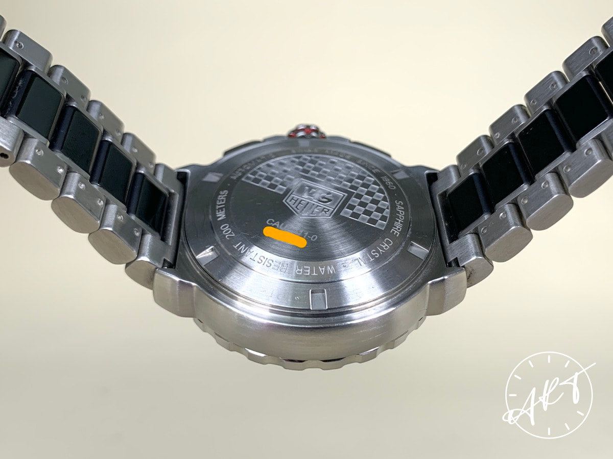 TAG Heuer Formula 1 Cal 16 Chronograph Gray Dial SS Auto Watch w/ B&P
