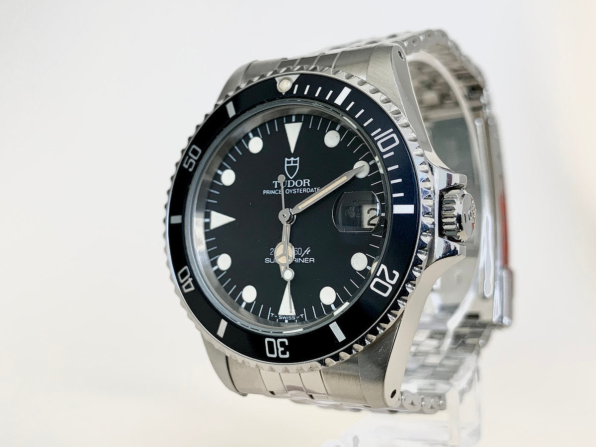 1988 Tudor Prince Oysterdate Submariner Watch 76000 w/ Paper *Transitional*