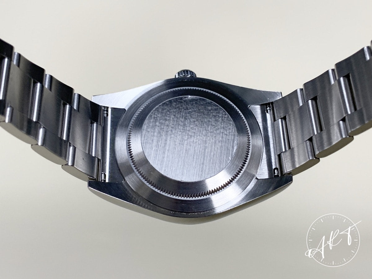 Rolex Oyster Perpetual 39 Purple Dial “Red Grape” Watch 114300 BP *Discontinued*