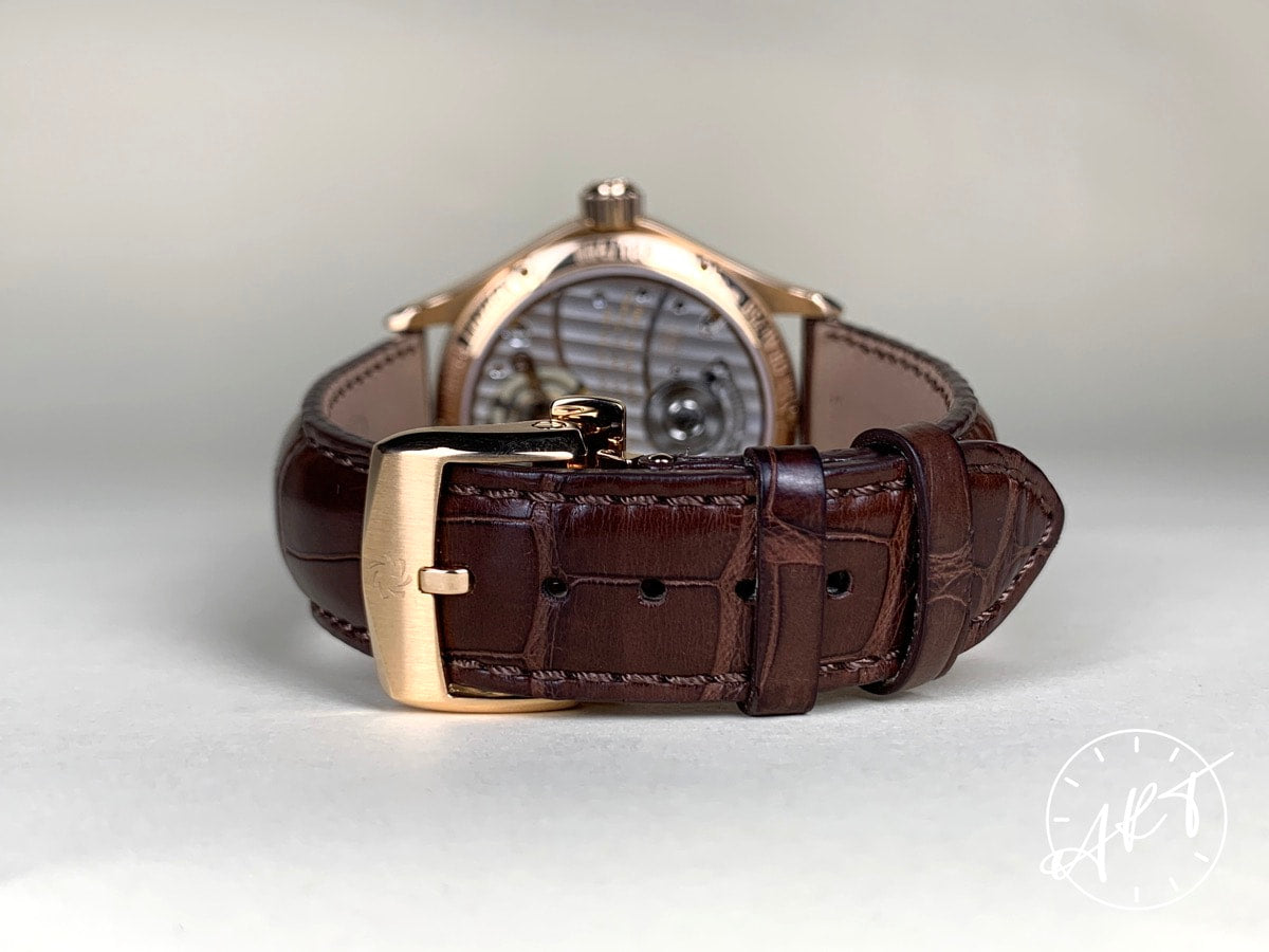 NEW Carl F. Bucherer Manero Tourbillon Brown Dial 18K RG Manual Ltd Watch w/ B&P