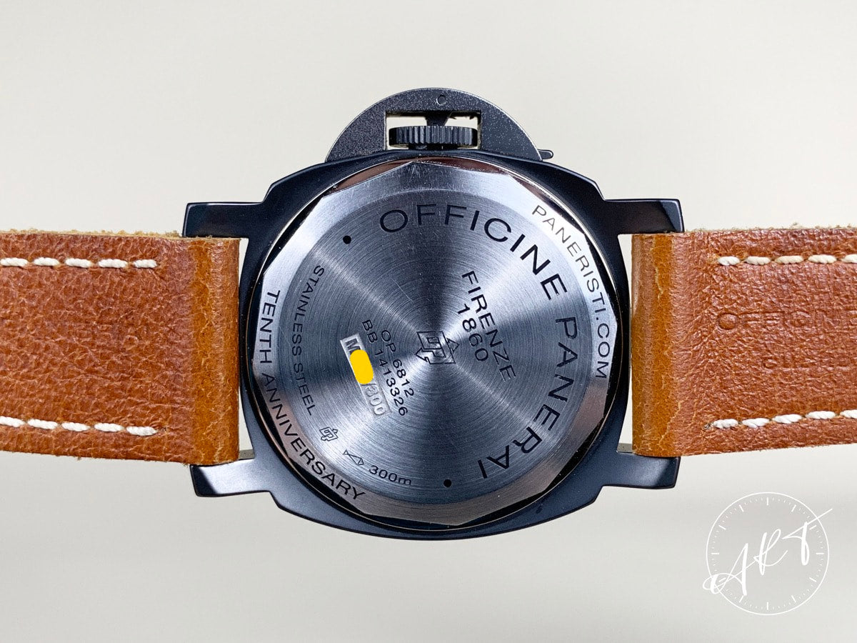 Panerai PAM 360 Luminor Base Logo “Paneristi” Black PVD Ltd Watch PAM00360 BP