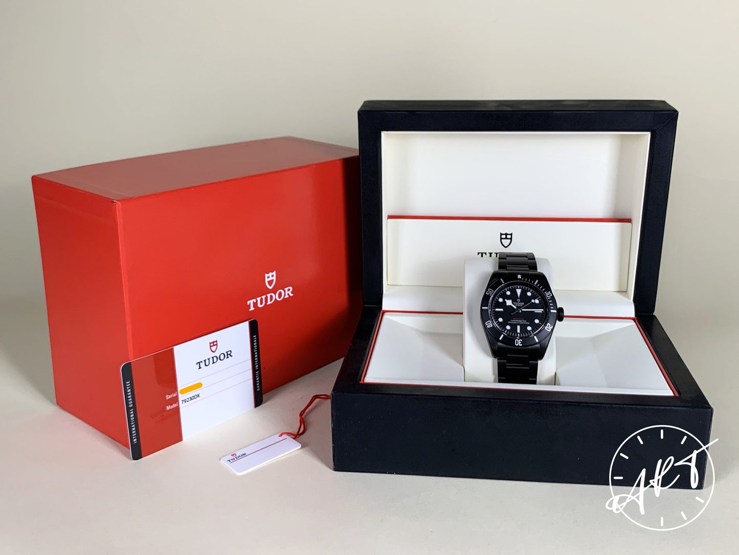Tudor Black Bay Black Black PVD-Coated SS Auto Diver Watch 79230DK w/ B&P