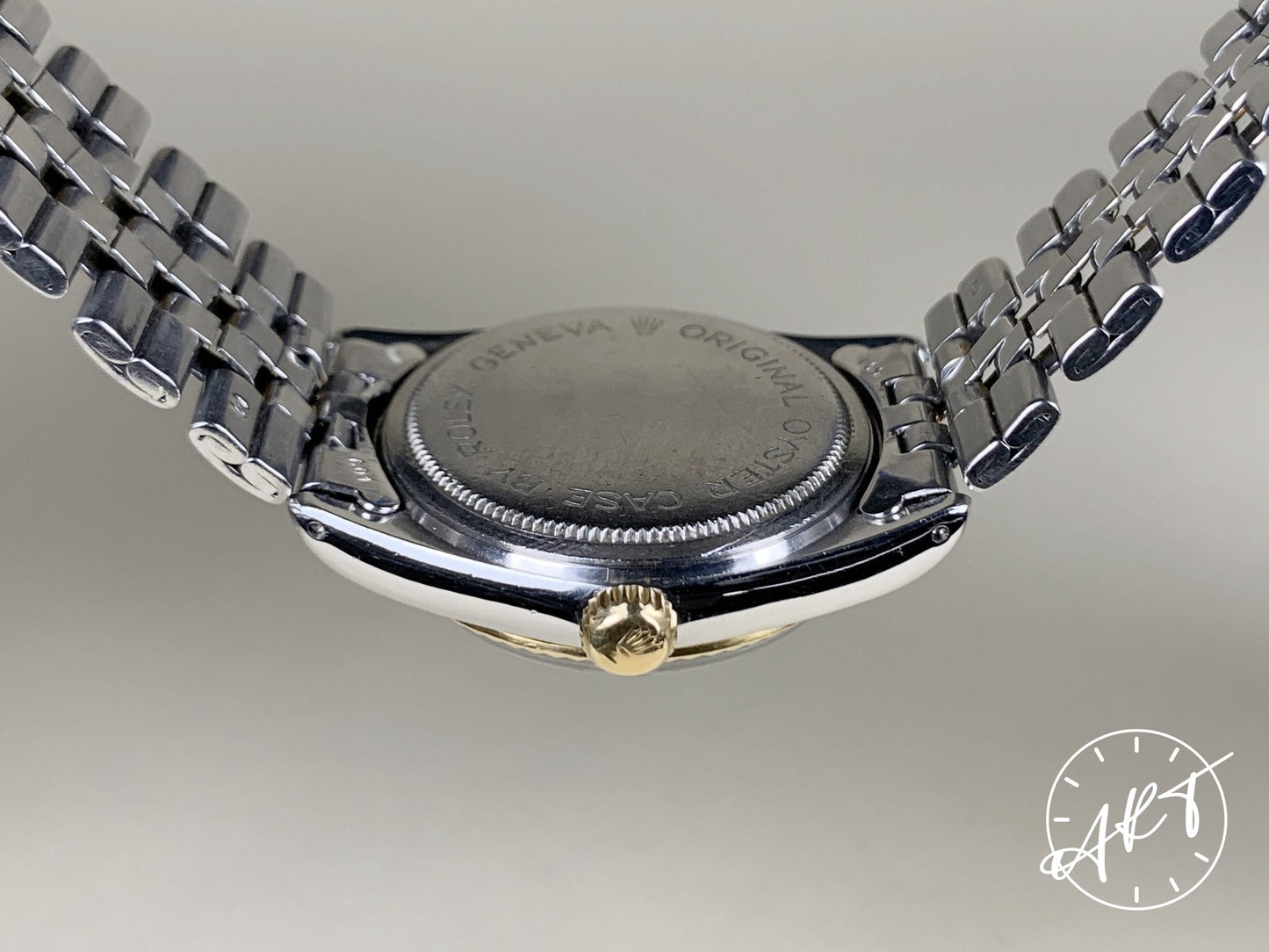 1997 Tudor Prince Date Gold Dial Two-Tone 18K Gold & SS Auto Ladies Watch 72033