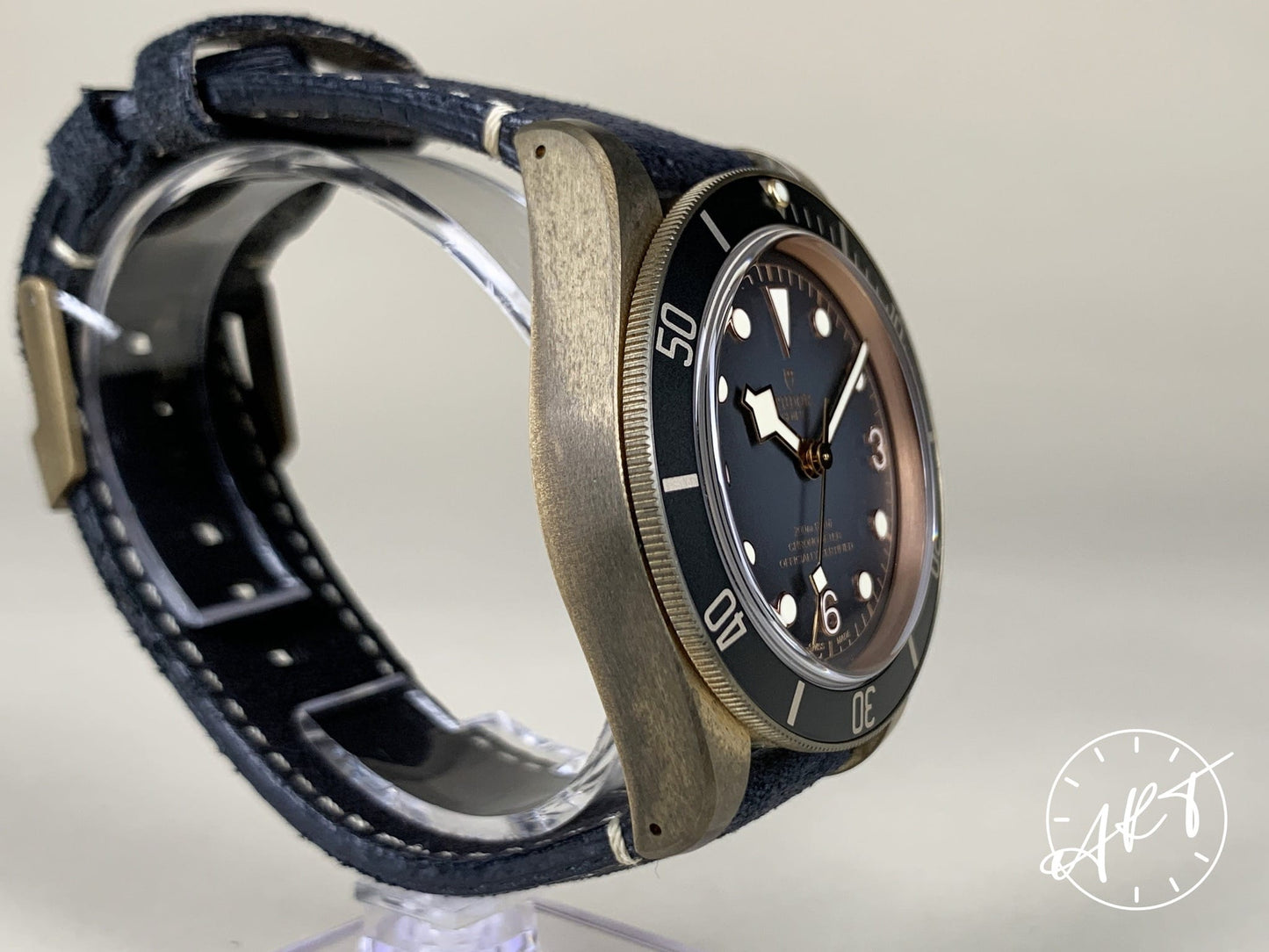 Tudor Black Bay Bronze Slate Gray Dial Diver Watch 79250BA with B&P