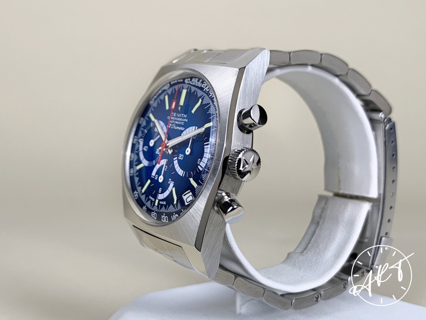 Zenith Chronomaster Blue Dial “The Cover Girl” SS 100 Pcs Ltd Watch A3818 BP