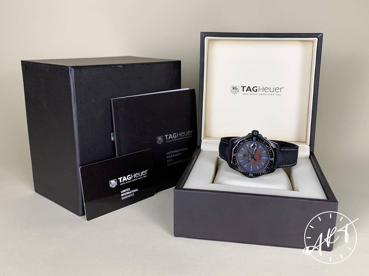 Tag Heuer Aquaracer “ONE PIECE” DLC Titanium 100 Pcs Ltd Watch WAY218C BP