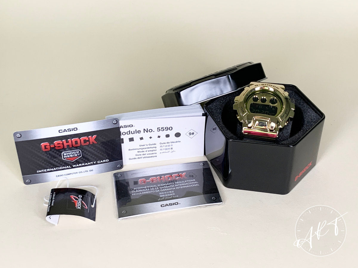 NEW G-Shock GM6900G-9 Gold Dial Quartz AWG 30 Pcs Middle East Ltd Watch w/ B&P