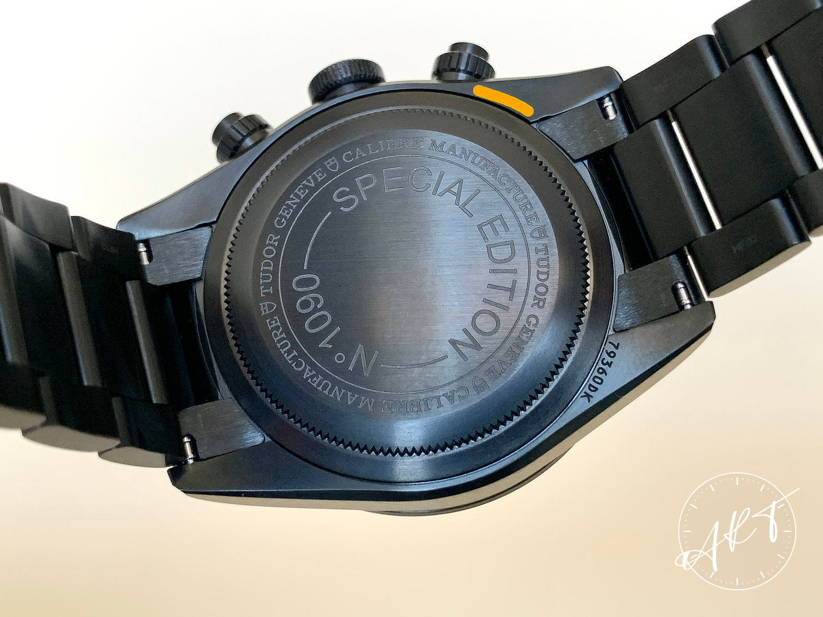 NEW Tudor Black Bay Chrono Dark Black Dial PVD SS Ltd Diver Watch 79360DK BP