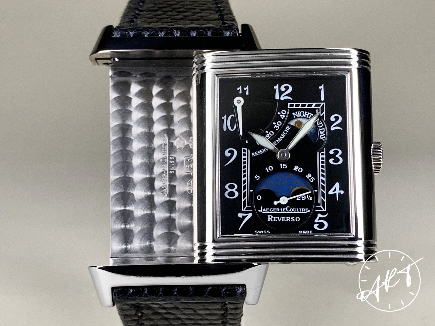 Jaeger-LeCoultre Reverso Grande Moonphase 18K WG Watch Q2753470 BP